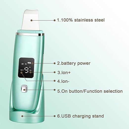Ultrasonic Blackhead Remover Scrubber
